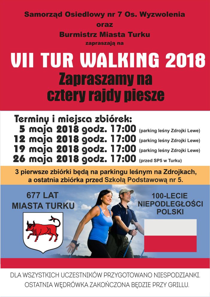 Rajd pieszy – Tur Walking