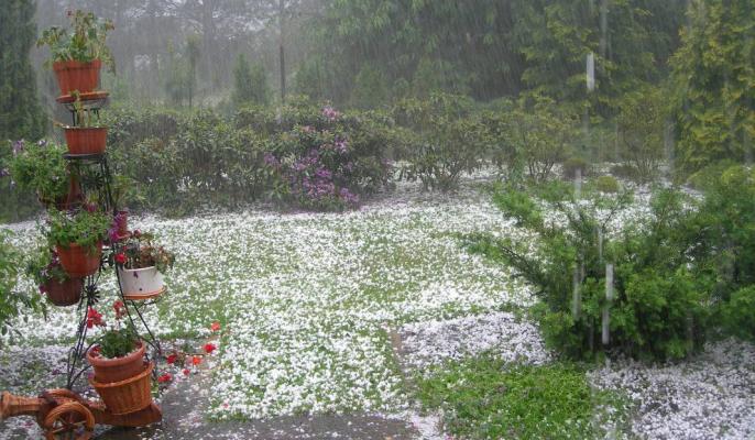Ostrzeżenie meteorologiczne – burze z gradem
