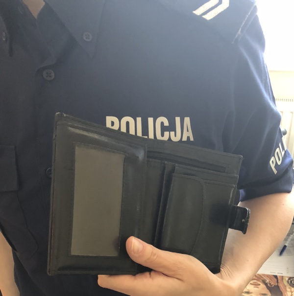 Portfel z narkotykami