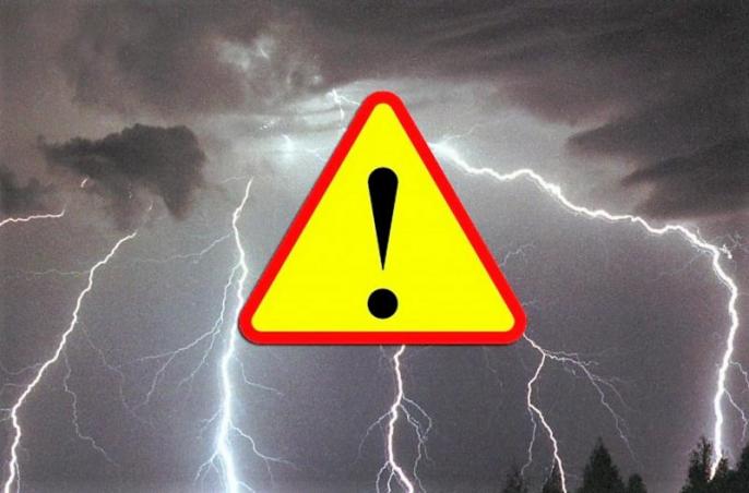 KOMUNIKAT OSTRZEGAWCZY – Znowu burze