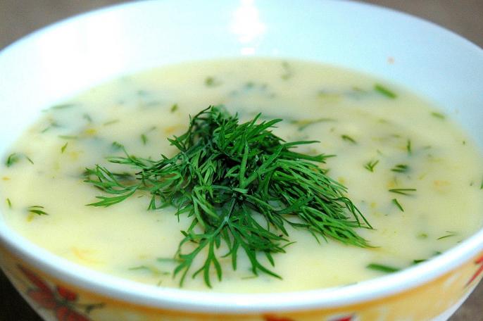 Przedwojenna kuchnia konińska – Zupa koperkowa z ryżem