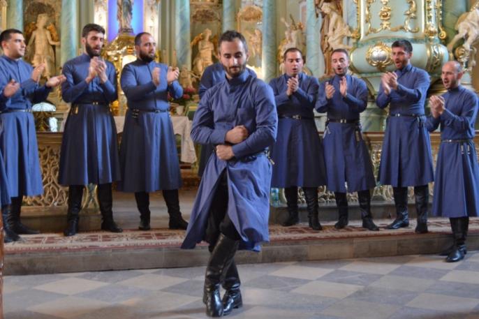 Koncert chóru  z Tbilisi