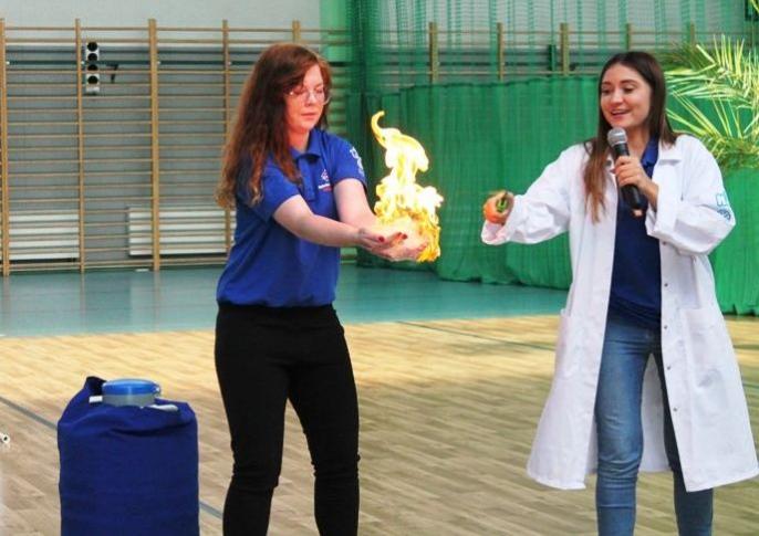 Szkoła Małego Inżyniera, czyli widowiskowe doświadczenia