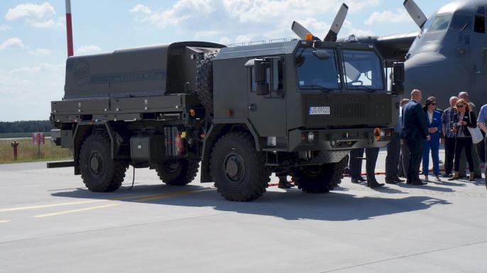 Nowy sprzęt w 33. Bazie Lotnictwa Transportowego