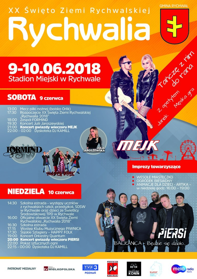 XX Święto Ziemi Rychwalskiej – Rychwalia 2018