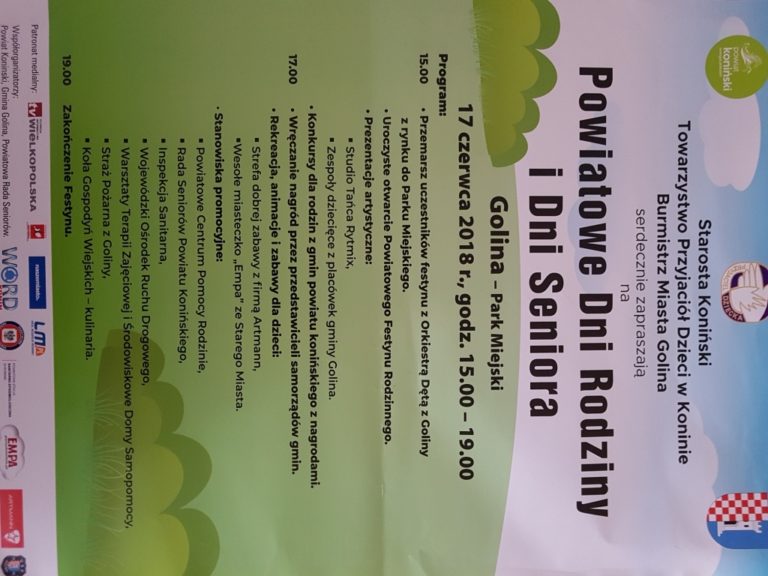 Powiatowe święto rodziny już w najbliższą niedzielę