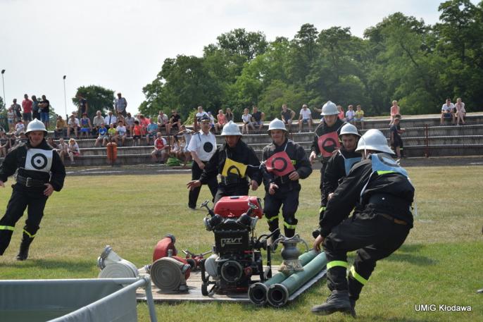 Strażacko i sportowo w Kłodawie