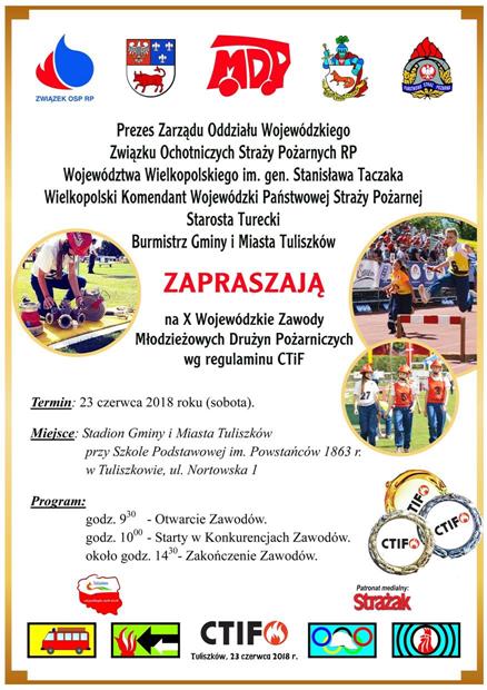 X Wojewódzkie Zawody Młodzieżowych Drużyn Pożarniczych