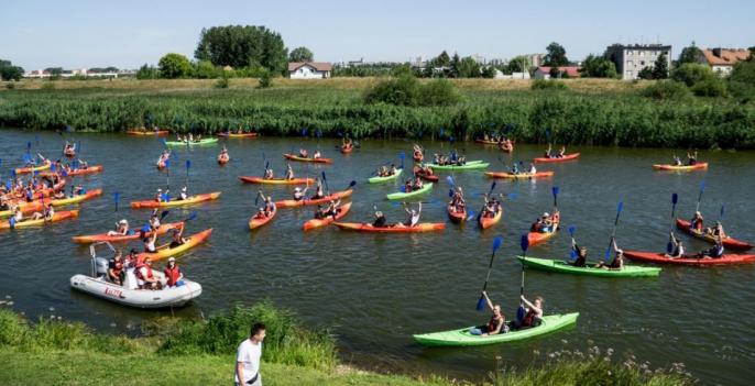 Kajakami szlakiem Wielkiej Pętli Wielkopolski
