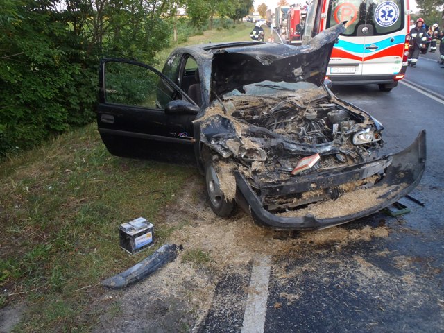 Groźny wypadek na K92