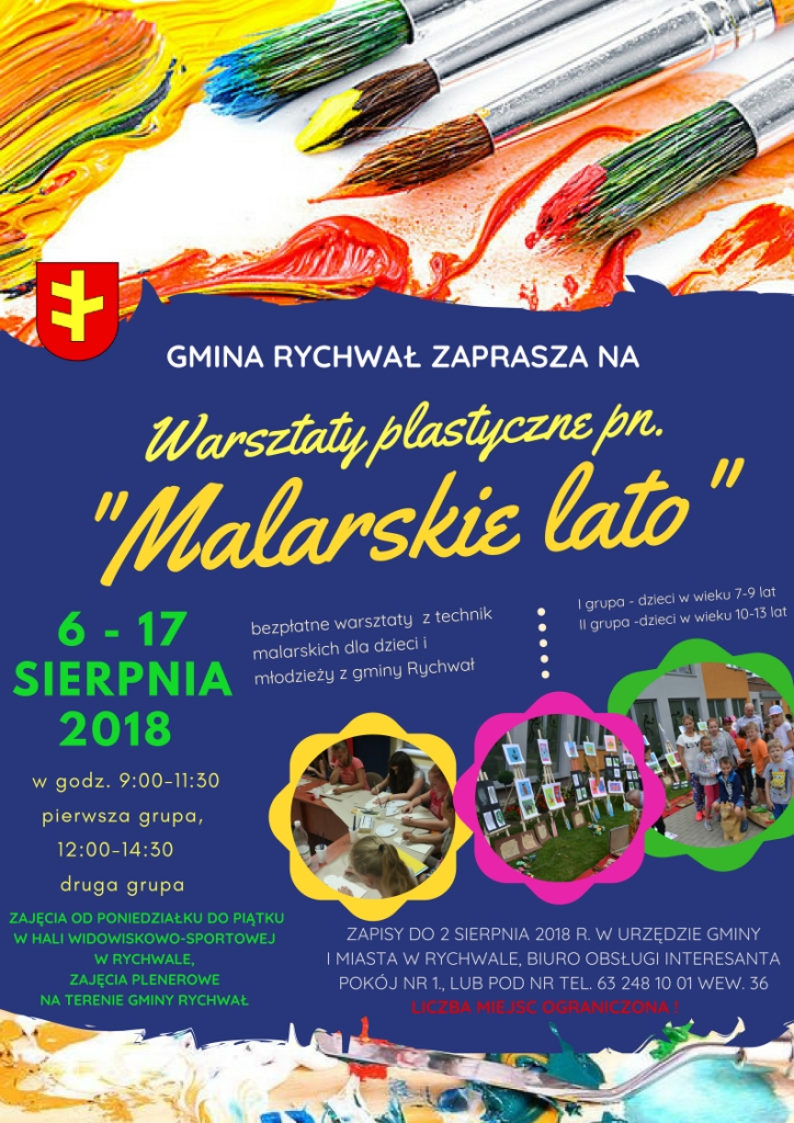 Warsztaty plastyczne – Malarskie lato