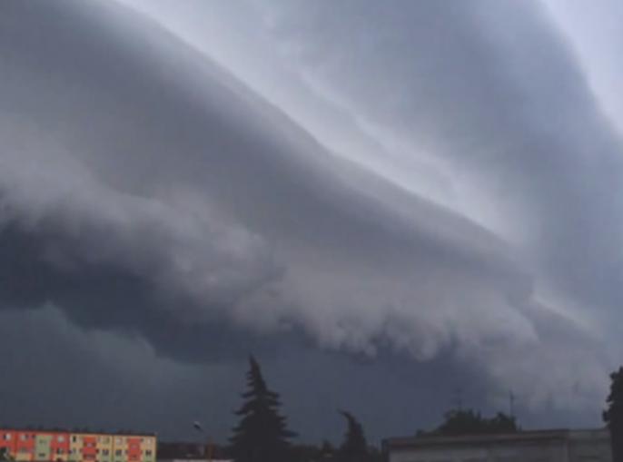 Gwałtowna zmiana pogody !