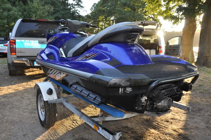 Niebezpieczny wypadek na jeziore ślesińskim