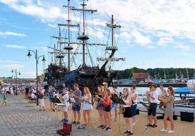 Pyzdrska Orkiestra Dęta na wakacjach