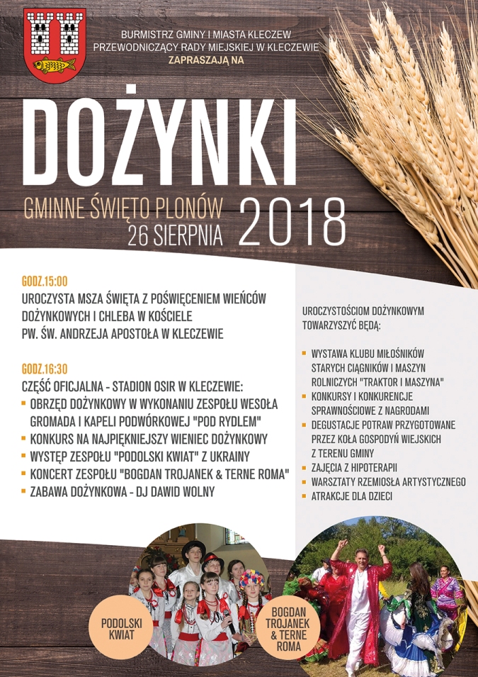 Dożynki w Kleczewie