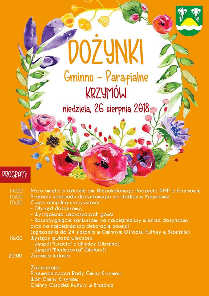 Dożynki w Krzymowie