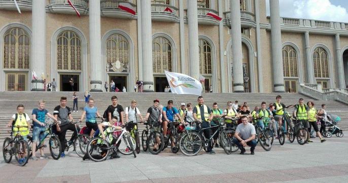 Pierwsza rowerowa pielgrzymka z Tuliszkowa do Lichenia