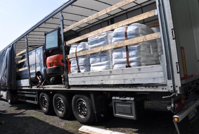 Policjanci odzyskali skradzioną koparkę