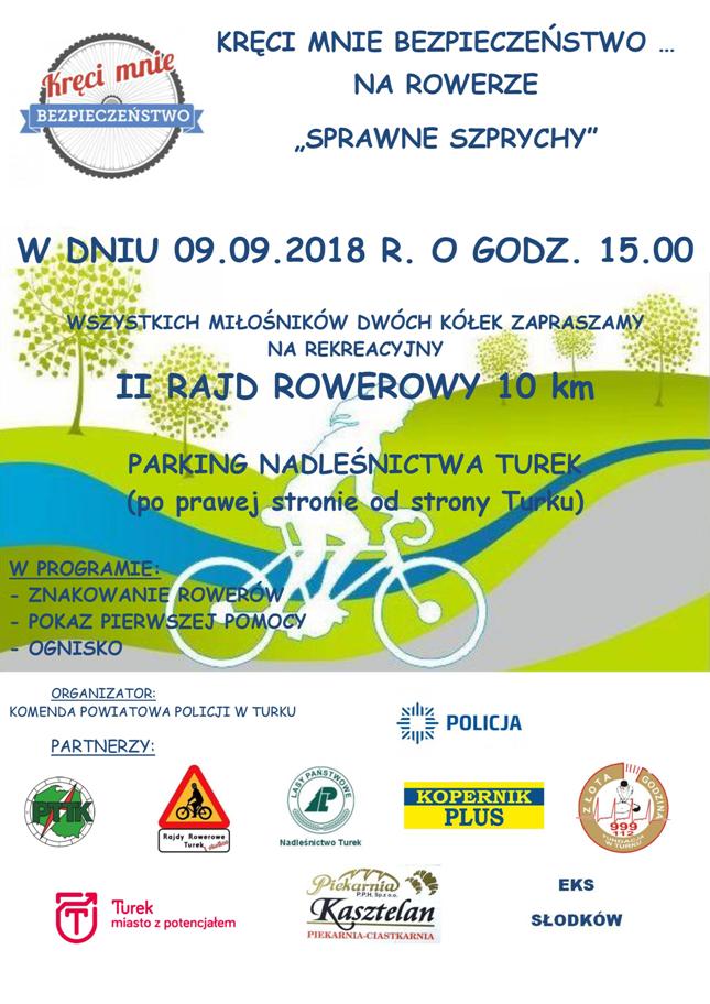 Zapraszamy na rajd rowerowy – Sprawne szprychy