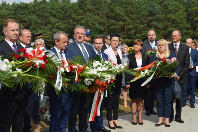 Uroczystości w byłym niemieckim obozie zagłady Kulmhof