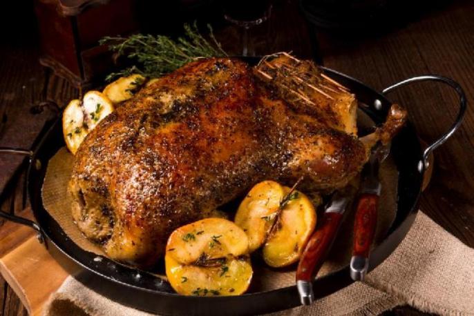 Przedwojenna kuchnia konińska – Kaczka nadziewana