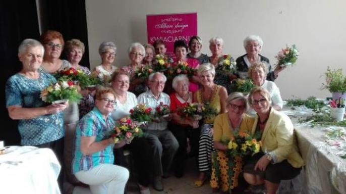 Warsztaty florystyczne dla Seniorów
