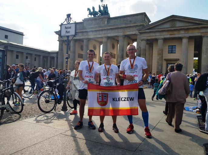 Kleczewscy długodystansowcy na maratonie w Berlinie