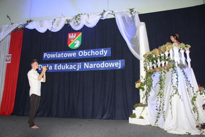 Powiatowe obchody Dnia Edukacji Narodowej.