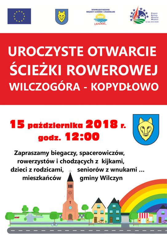 OTWARCIE KOLEJNEJ ŚCIEŻKI PIESZO – ROWEROWEJ