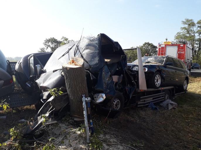 Wypadek w Dąbrowicach Starych