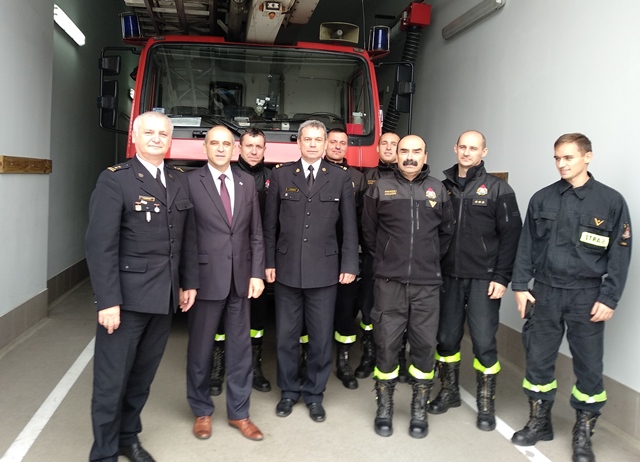 Spotkanie z konińskimi strażakami