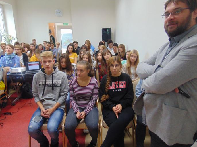 Spotkanie z Piotrem Gołdynem