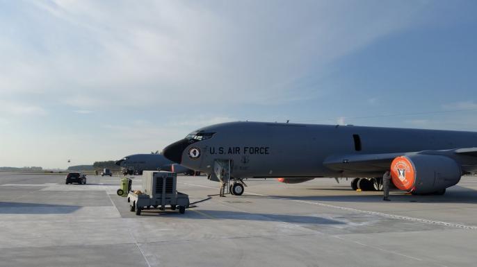 Tankowce KC-135 w Powidzu