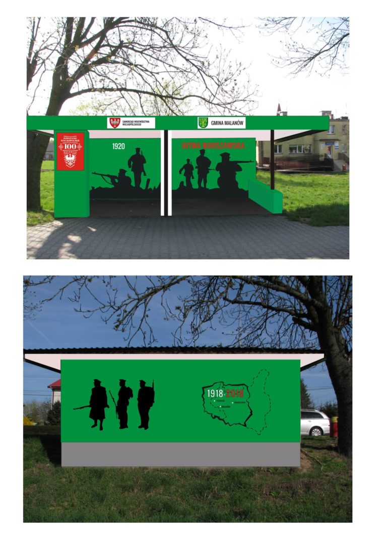 W Malanowie powstaje mural