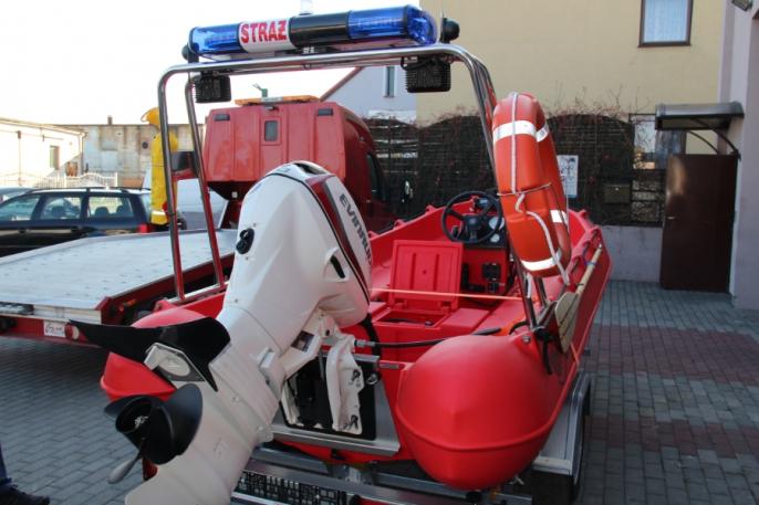 Nowa łódź dla OSP Witkowo