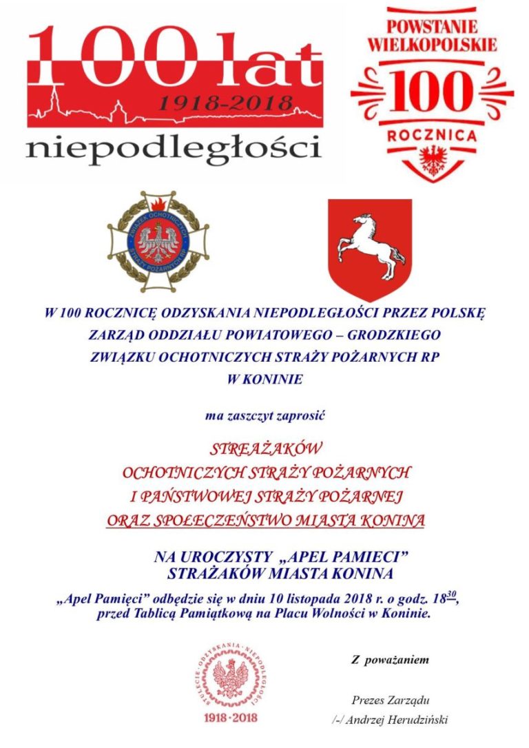 Strażacki Apel Pamięci