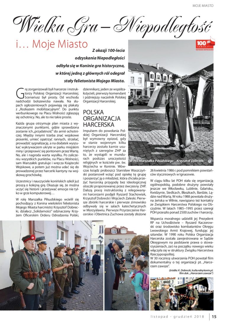 Konińska gra miejska „ Niepodległość” w Monachium !