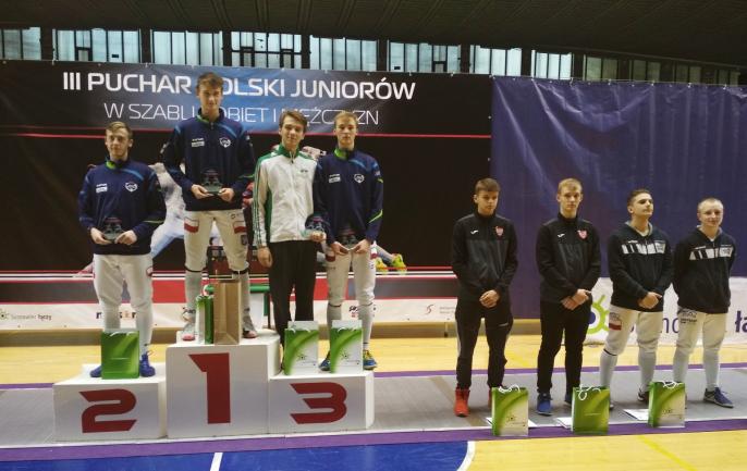 III Puchar Polski Juniorów w szabli,   Sosnowiec 17.11.2018.