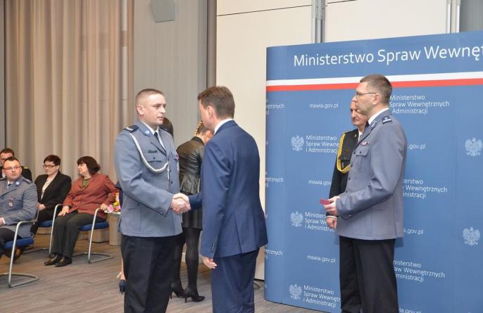 Golina – policjant wyróżniony przez komendanta wojewódzkiego