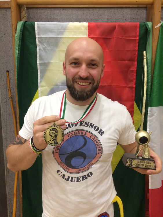 Rafał Szadkowski na podium w Budapeszcie