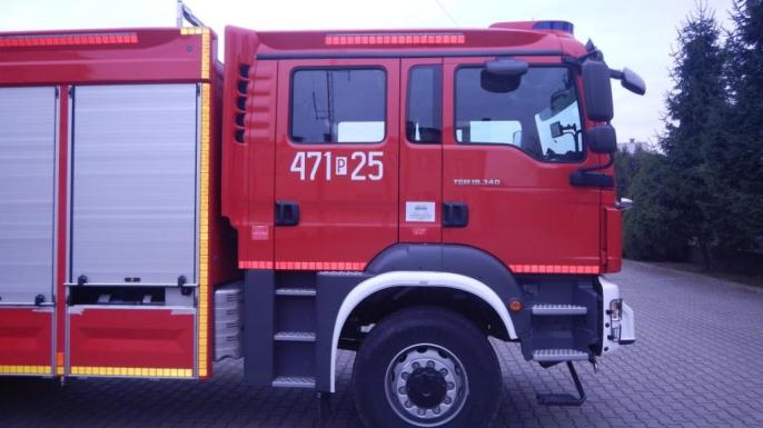 Ciężki samochód ratowniczo-gaśniczego dla  PSP w Kole