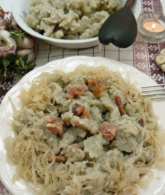 Przedwojenna kuchnia konińska – Kluski szare, łyżką kładzione