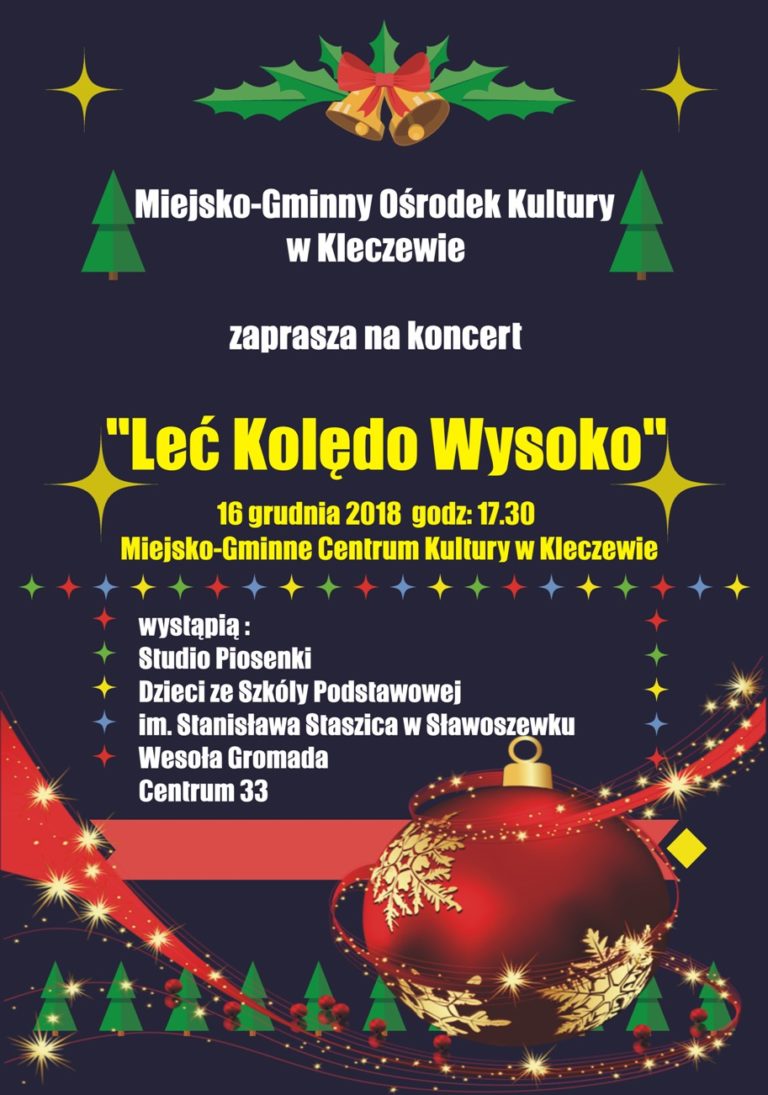 Kolędowanie w Kleczewie