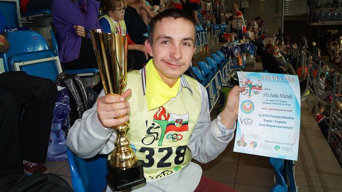 Sukces Michała Mateli na XIX Paraspartakiadzie Śląska