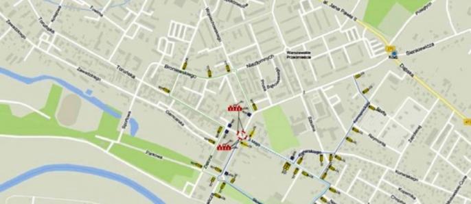 Uwaga ! Utrudnienia w Kole