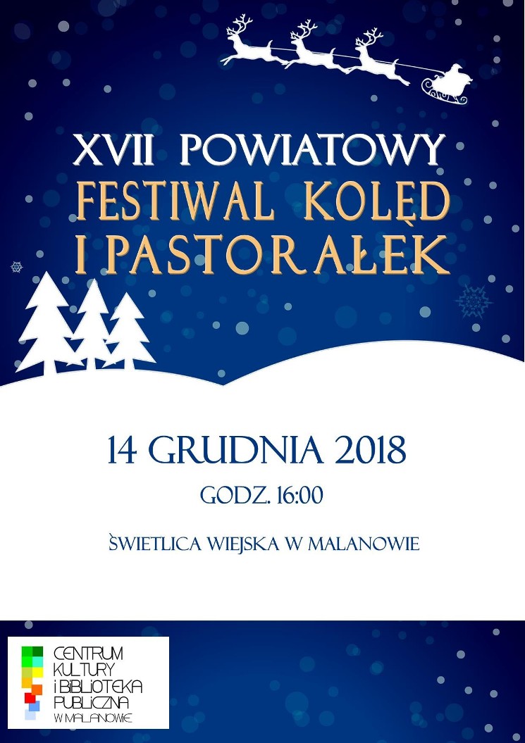 XVII Powiatowy Festiwal Kolęd i Pastorałek