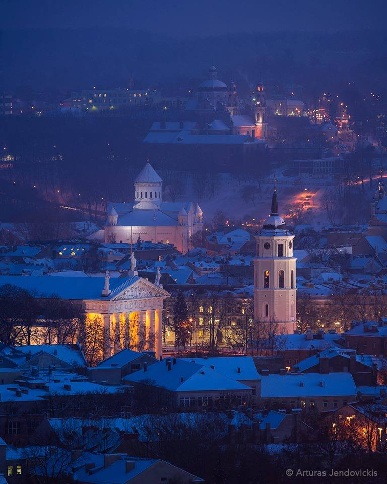 Noc wigilijna w Wilnie