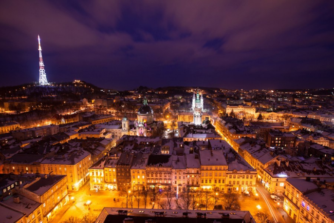 Noc wigilijna we Lwowie