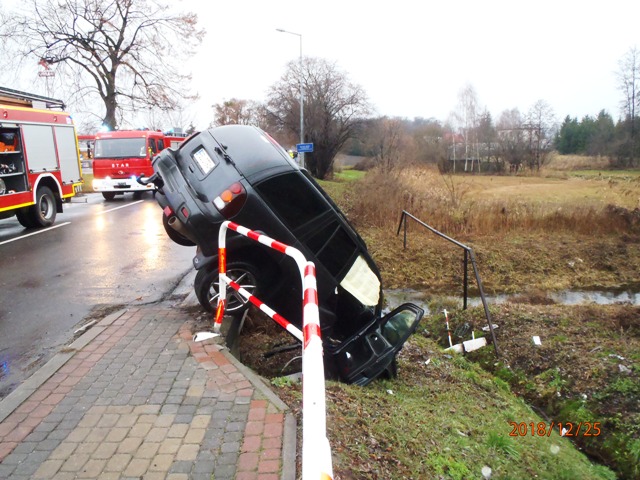 Groźny wypadek w pierwsze święto
