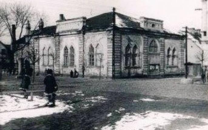Zima w Koninie – Synagoga przy Placu Zamkowym